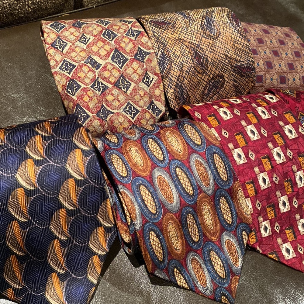 Nordstrom Silk Ties, lot of 7